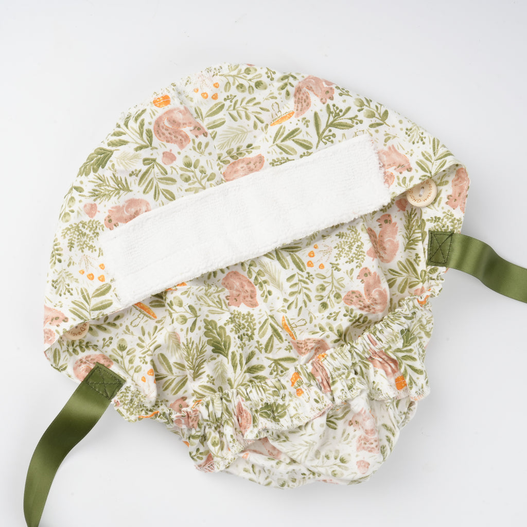 Squirrel Ponytail Scrub Cap
