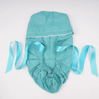 Solid Teal Ponytail Scrub Cap