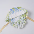 Watercolor Botanical Ponytail Scrub Cap