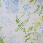 Watercolor Botanical Ponytail Scrub Cap