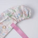 Pastel Bows Ponytail Scrub Cap
