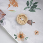 Woodland Bear Ponytail Scrub Cap