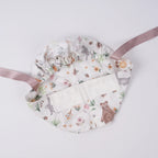 Woodland Bear Ponytail Scrub Cap