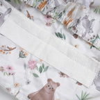 Woodland Bear Ponytail Scrub Cap