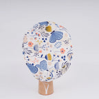 Blue Pink Butterfly Euro Scrub Cap