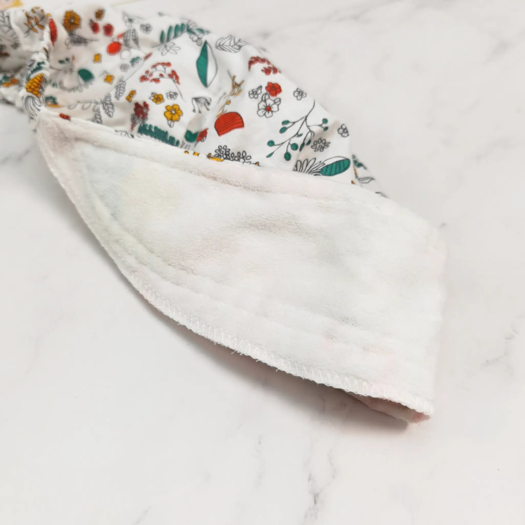 Boho Wildflower Bouffant Scrub Cap