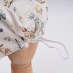 Forest Bunny Euro Scrub Cap