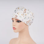 Forest Bunny Euro Scrub Cap