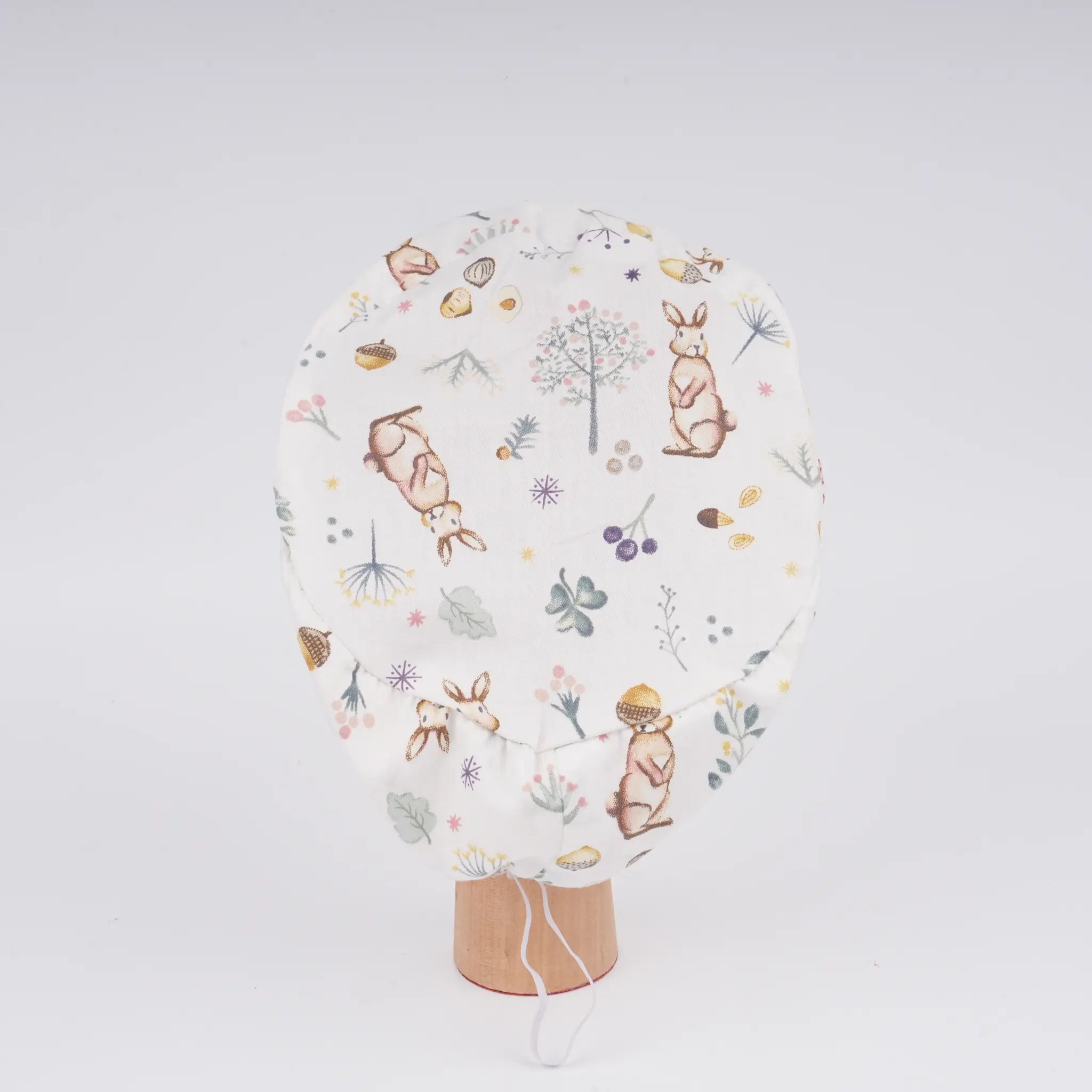 Forest Bunny Euro Scrub Cap