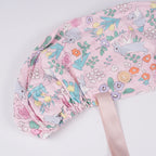Bunny & Flowers Ponytail Scrub Cap