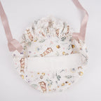 Forest Bunny Ponytail Scrub Cap