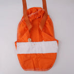 Burnt Orange Ponytail Scrub Cap