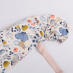 Butterfly Florals Ponytail Scrub Cap