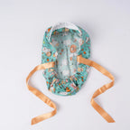 Cat & Pumpkin Ponytail Scrub Cap