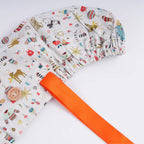 Christmas Ponytail Scrub Cap