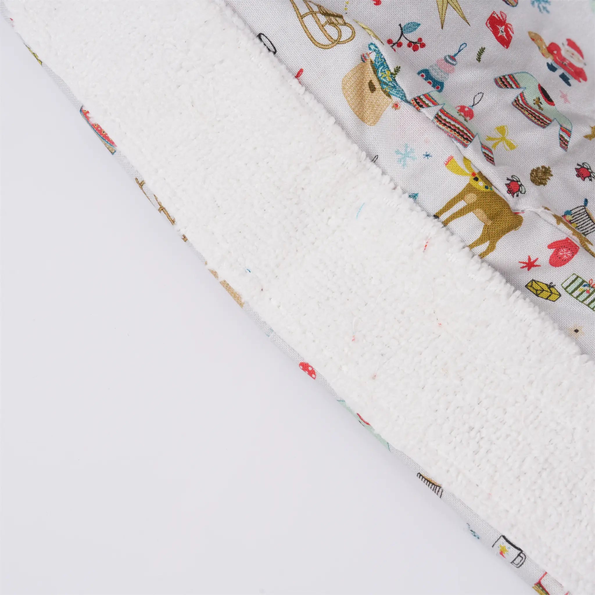 Christmas Ponytail Scrub Cap