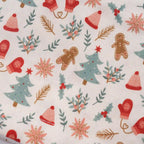 Christmas Ponytail Scrub Cap
