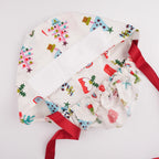 Merry Christmas Ponytail Scrub Cap