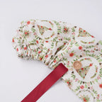 Christmas Tree Ponytail Scrub Cap