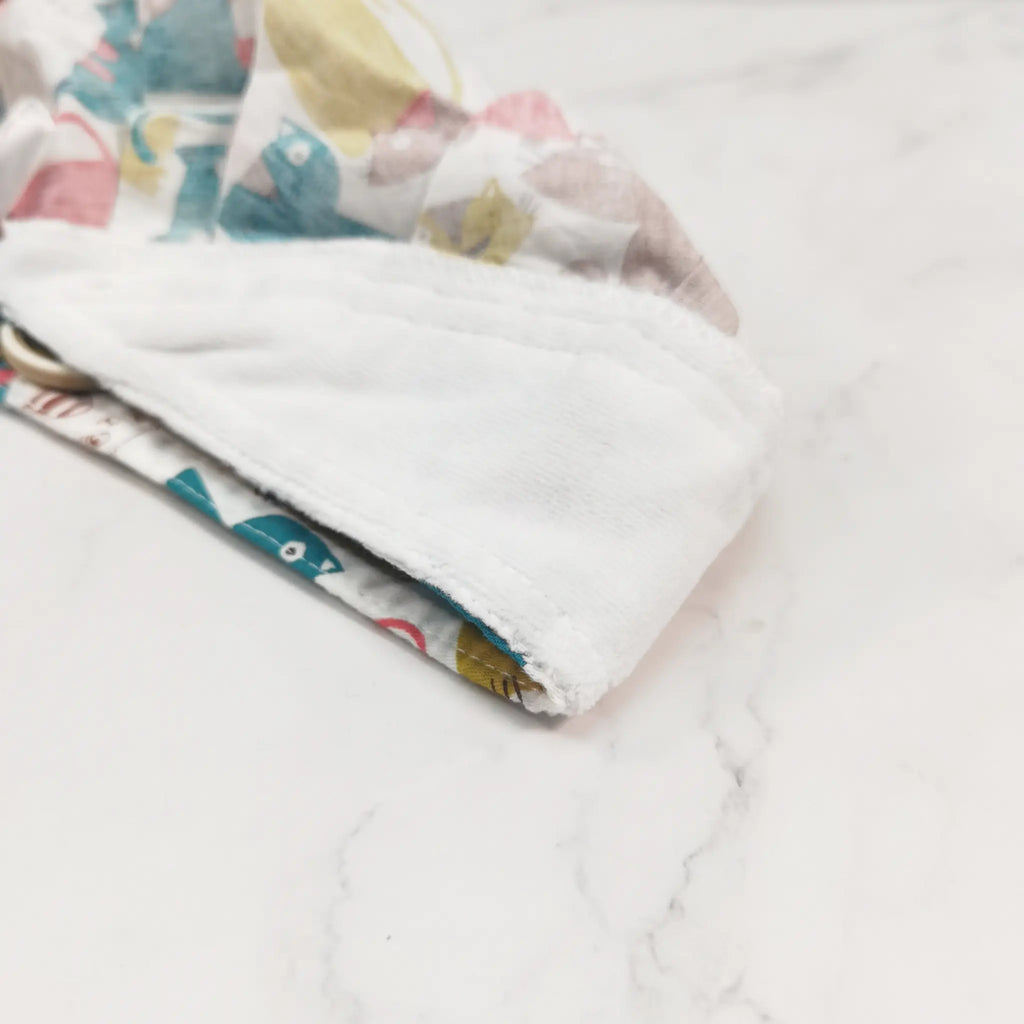 Colorful Cat Bouffant Scrub Cap