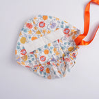 Colorful Pumpkins Ponytail Scrub Cap