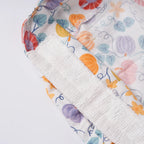 Colorful Pumpkins Ponytail Scrub Cap