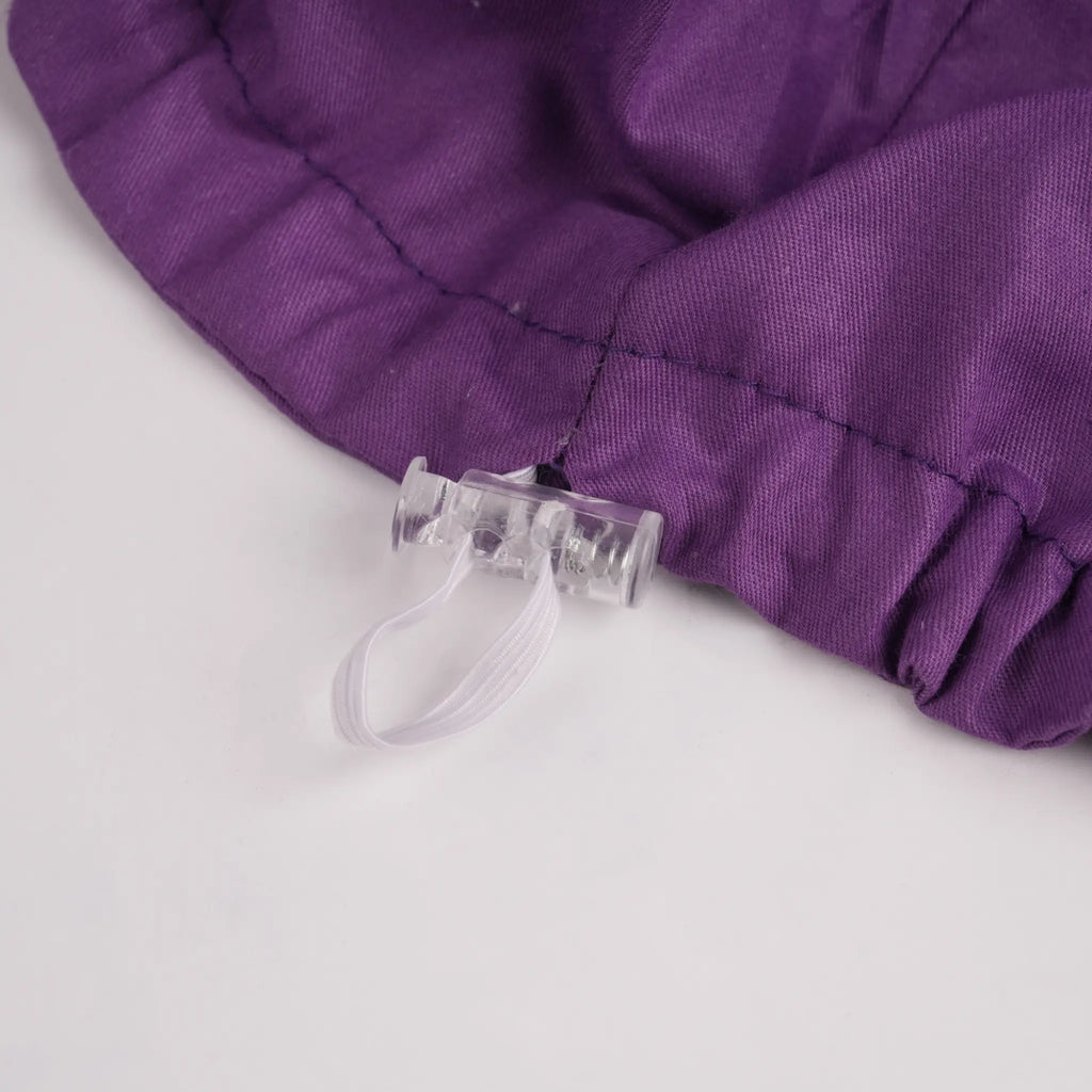 Dark Purple Euro Scrub Cap