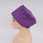 Dark Purple Euro Scrub Cap
