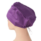 Dark Purple Euro Scrub Cap