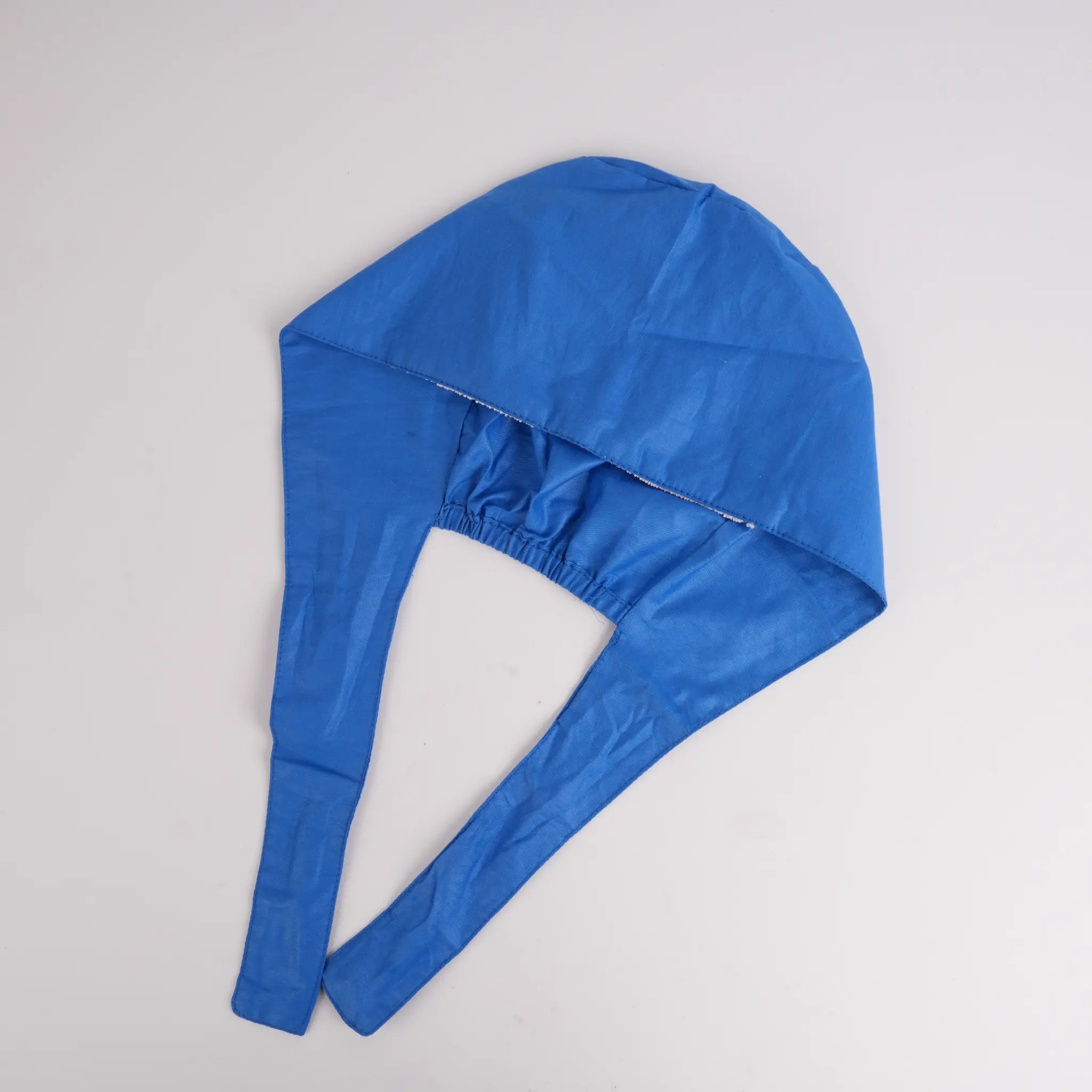 Solid Color Tie Back Scrub Cap