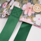 Flowers Ponytail Scrub Cap