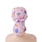 Boo Ghost Ponytail Scrub Cap