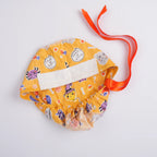 Boo Ghost Ponytail Scrub Cap