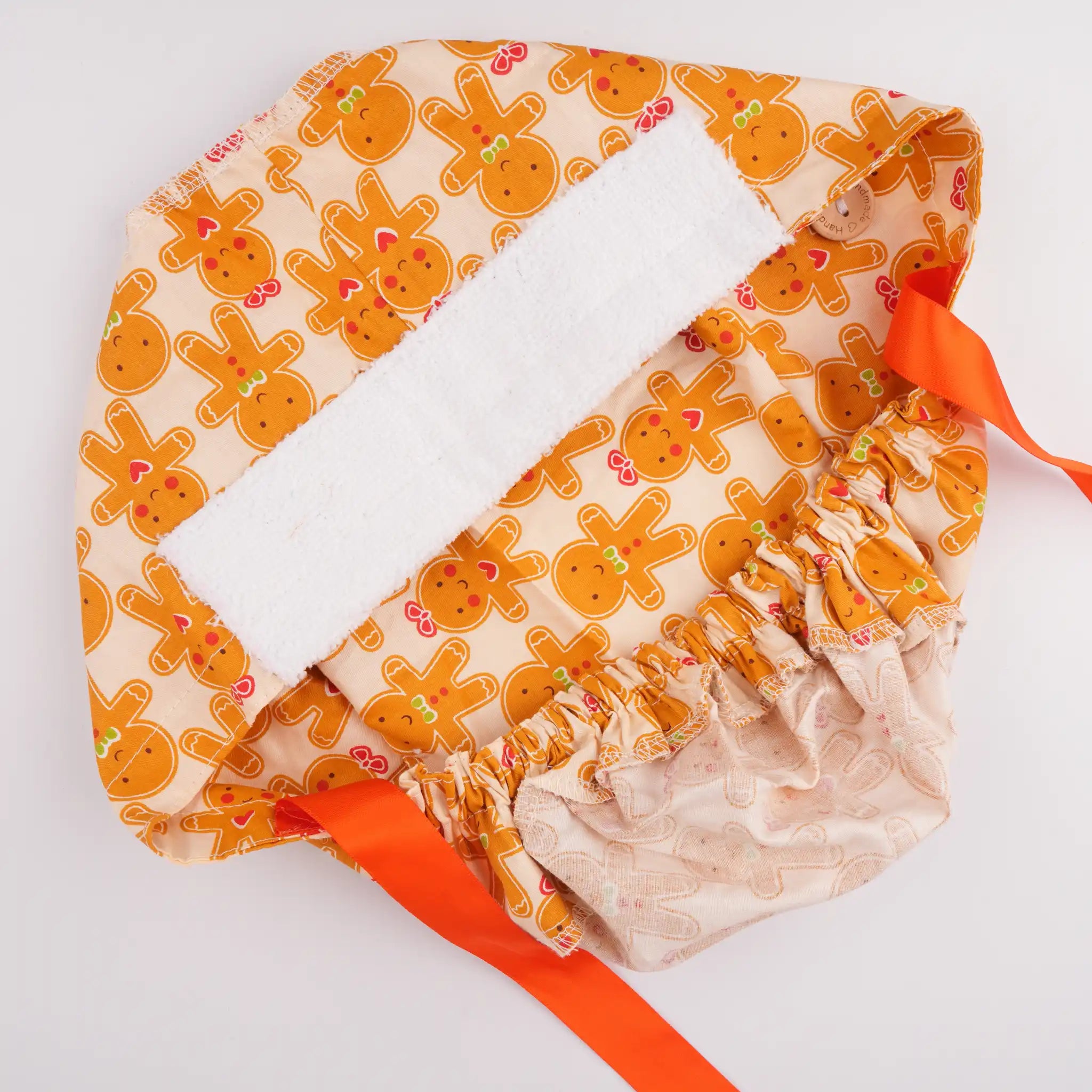 Gingerbread Girls & Boys Ponytail Scrub Cap