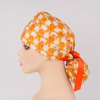 Gingerbread Girls & Boys Ponytail Scrub Cap