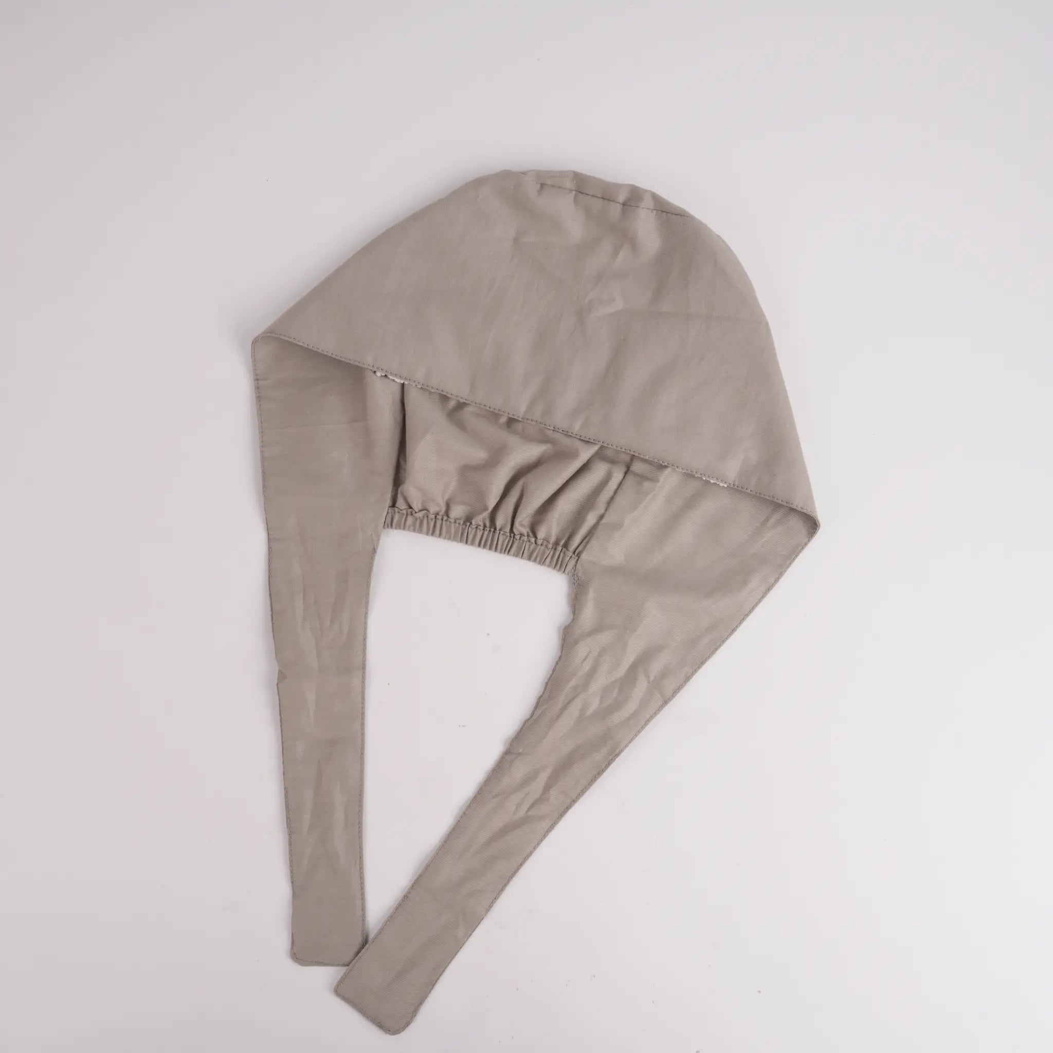 Solid Color Tie Back Scrub Cap