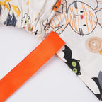 Halloween Bunny Ponytail Scrub Cap