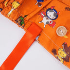 Halloween Cat Ponytail Scrub Cap