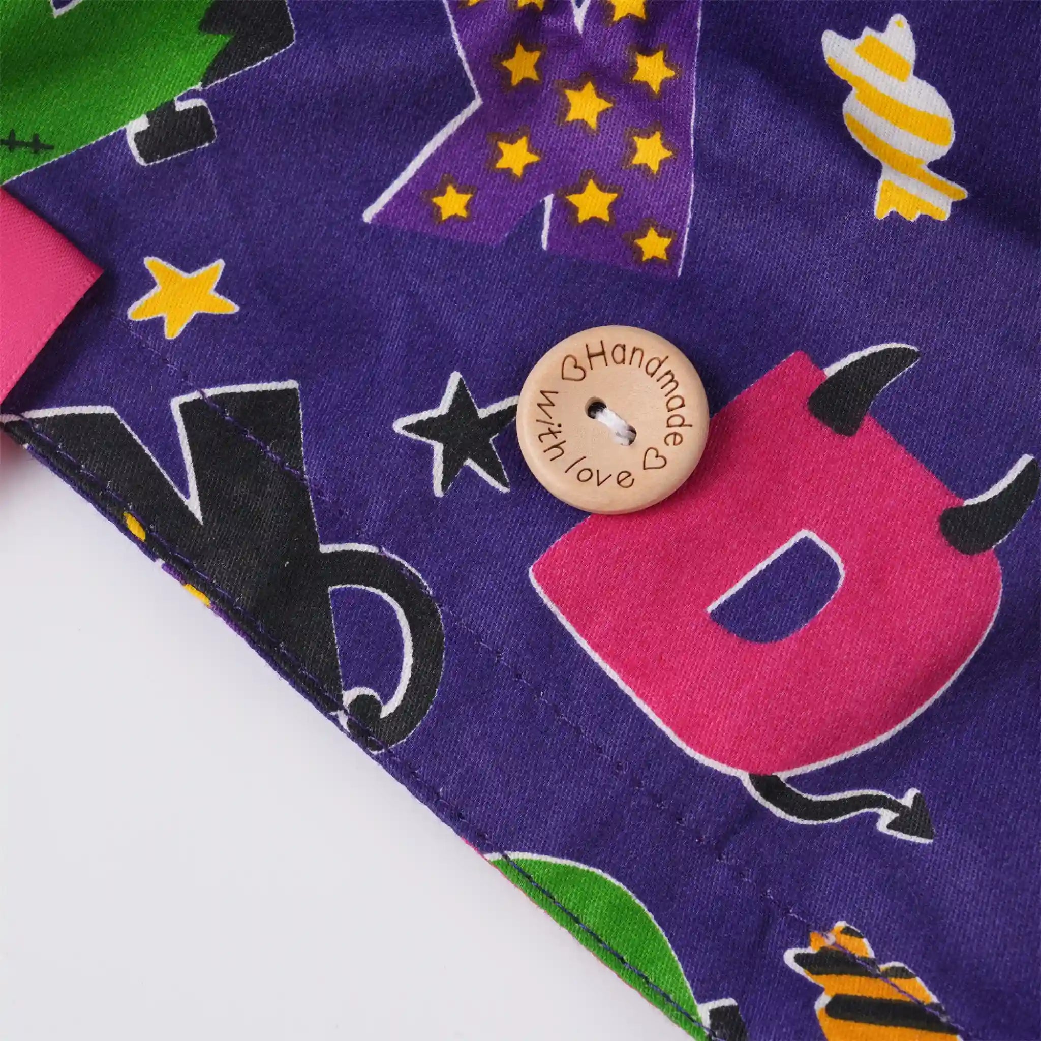 Halloween Ponytail Scrub Cap