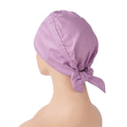 Light Purple Tie Back Scrub Cap