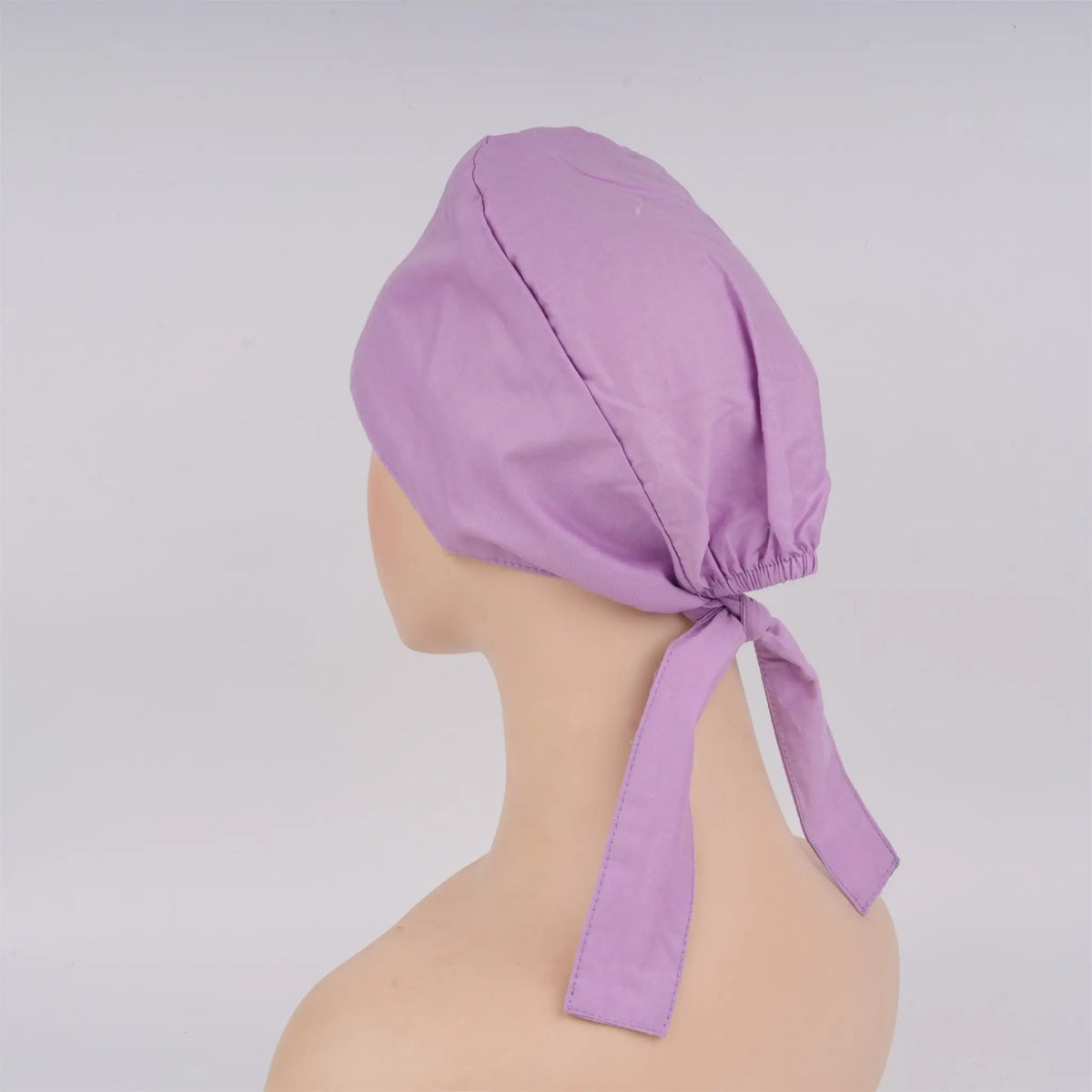 Light Purple Tie Back Scrub Cap