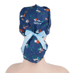 Mushroom Ponytail Scrub Cap