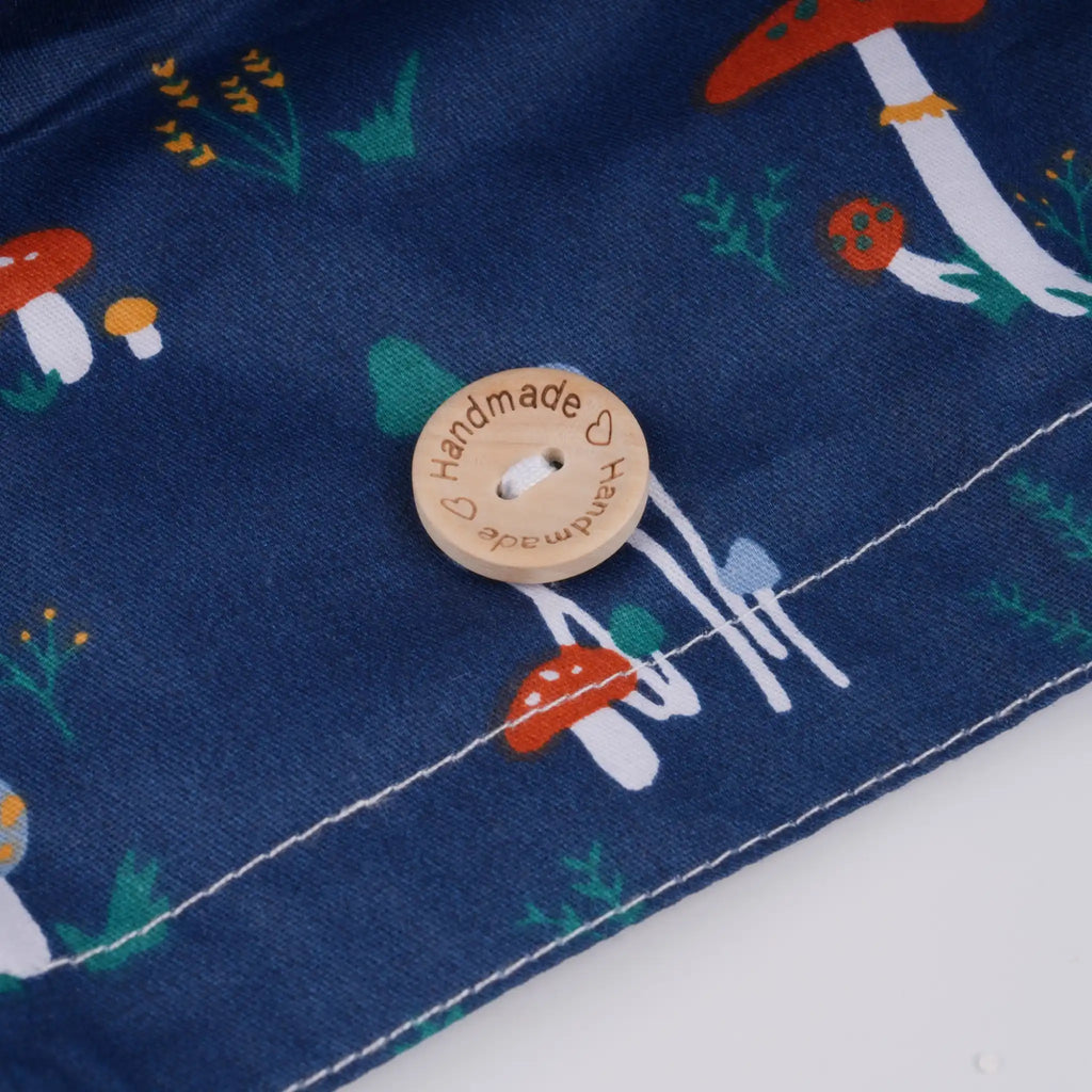 Mushroom Ponytail Scrub Cap