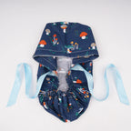 Mushroom Ponytail Scrub Cap