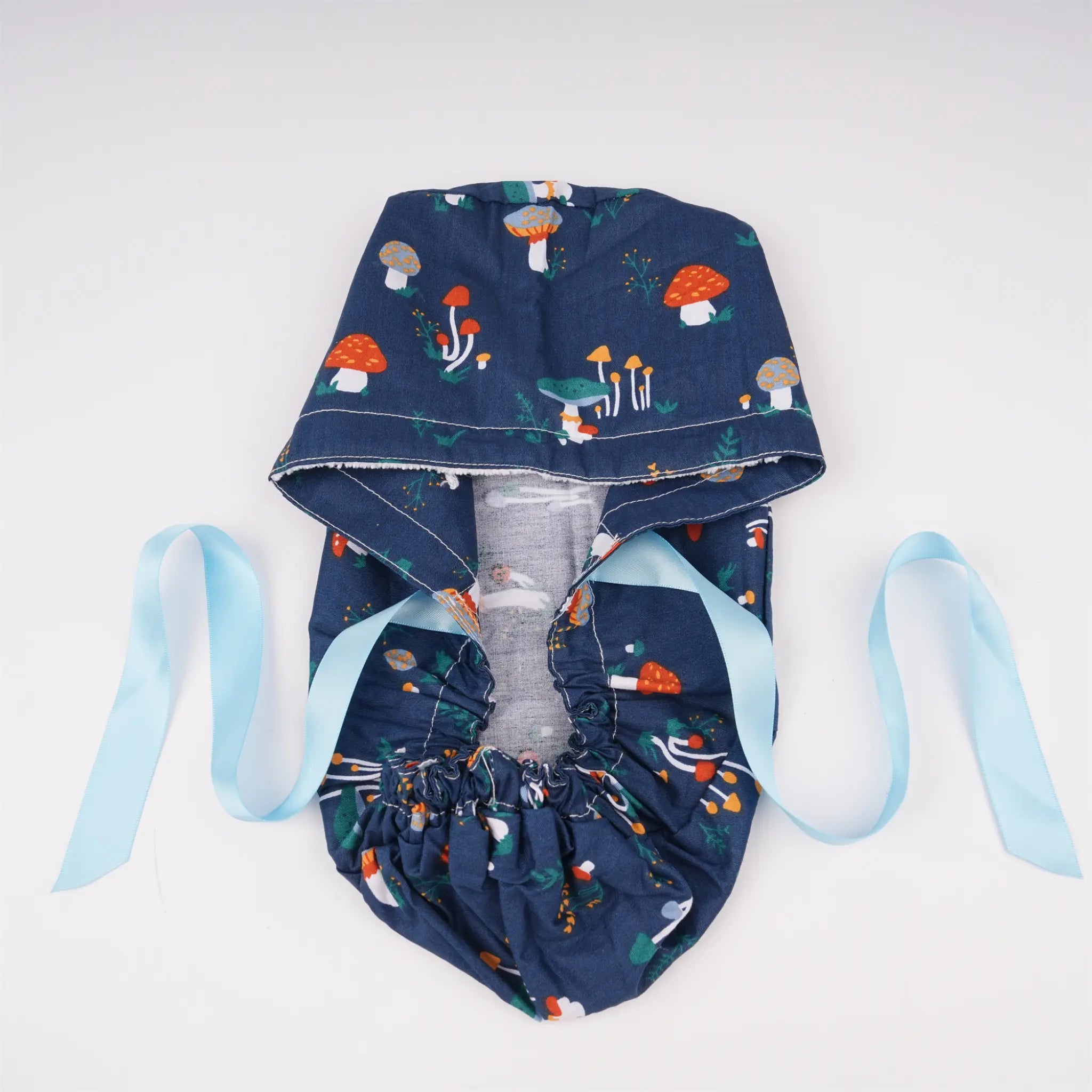 Mushroom Ponytail Scrub Cap
