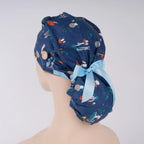 Mushroom Ponytail Scrub Cap