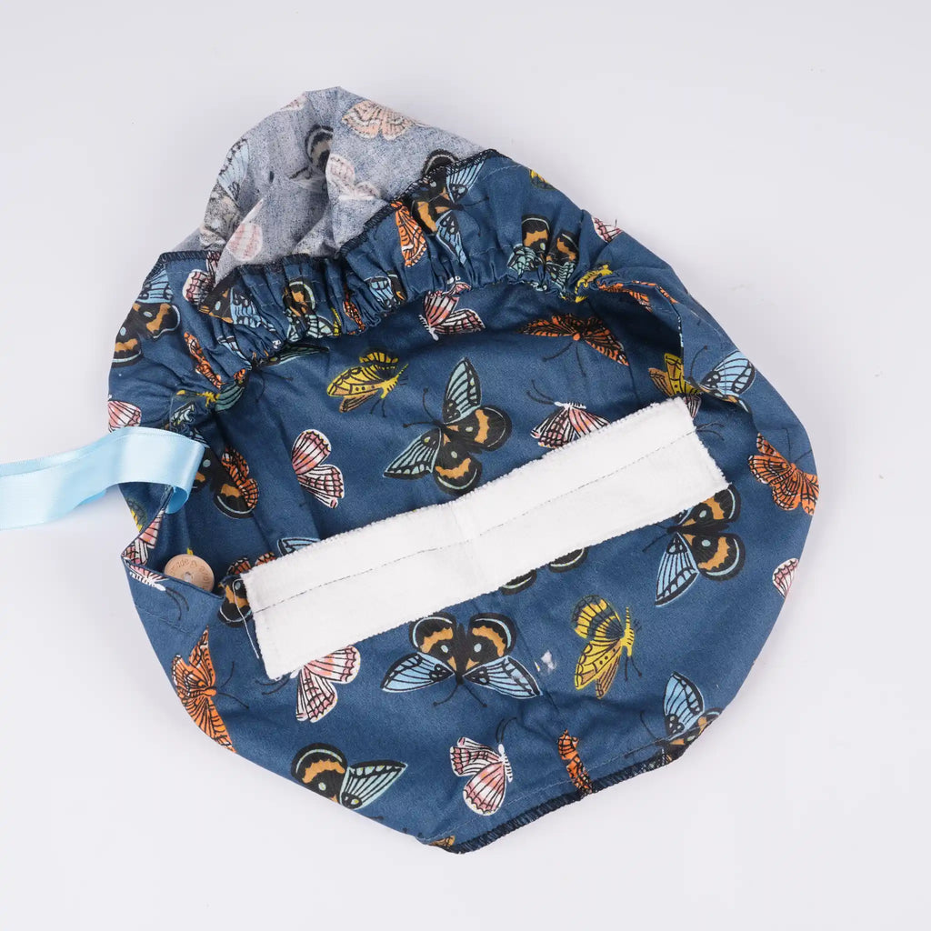 Butterfly Ponytail Scrub Cap