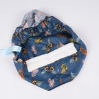 Butterfly Ponytail Scrub Cap