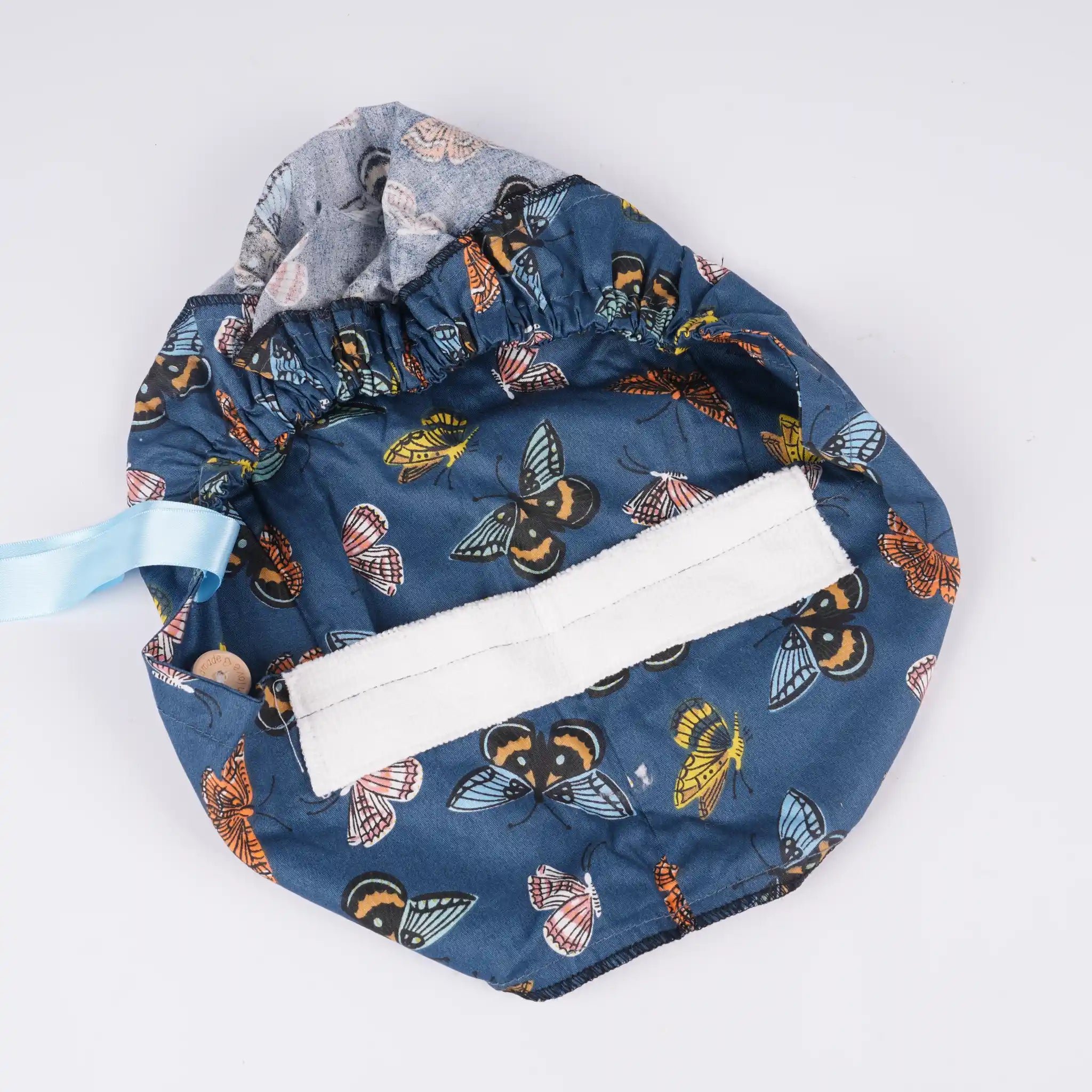 Butterfly Ponytail Scrub Cap