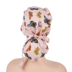 Butterfly Ponytail Scrub Cap